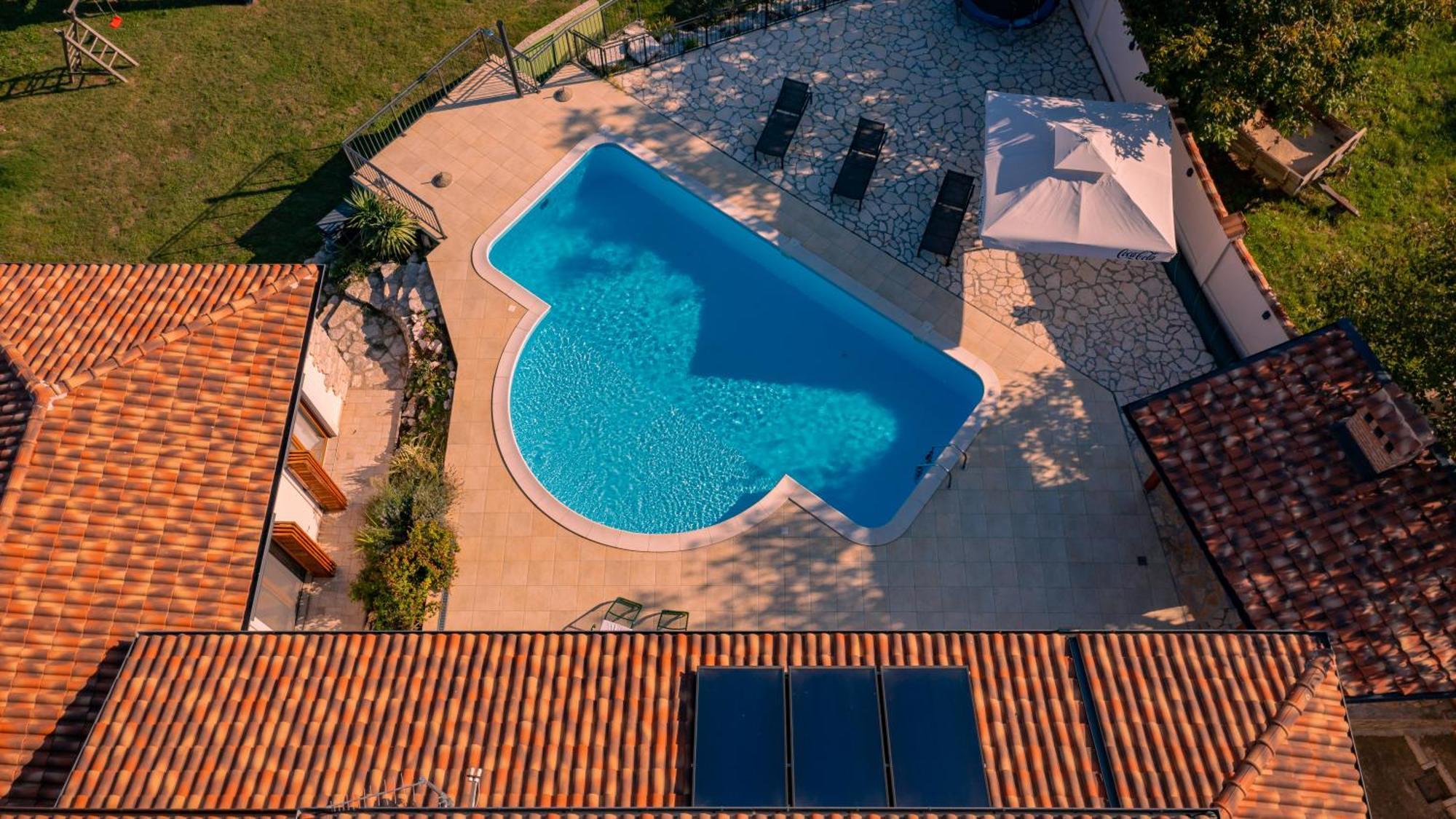 Villa Arton Heated Swimming-Pool Žminj Kültér fotó