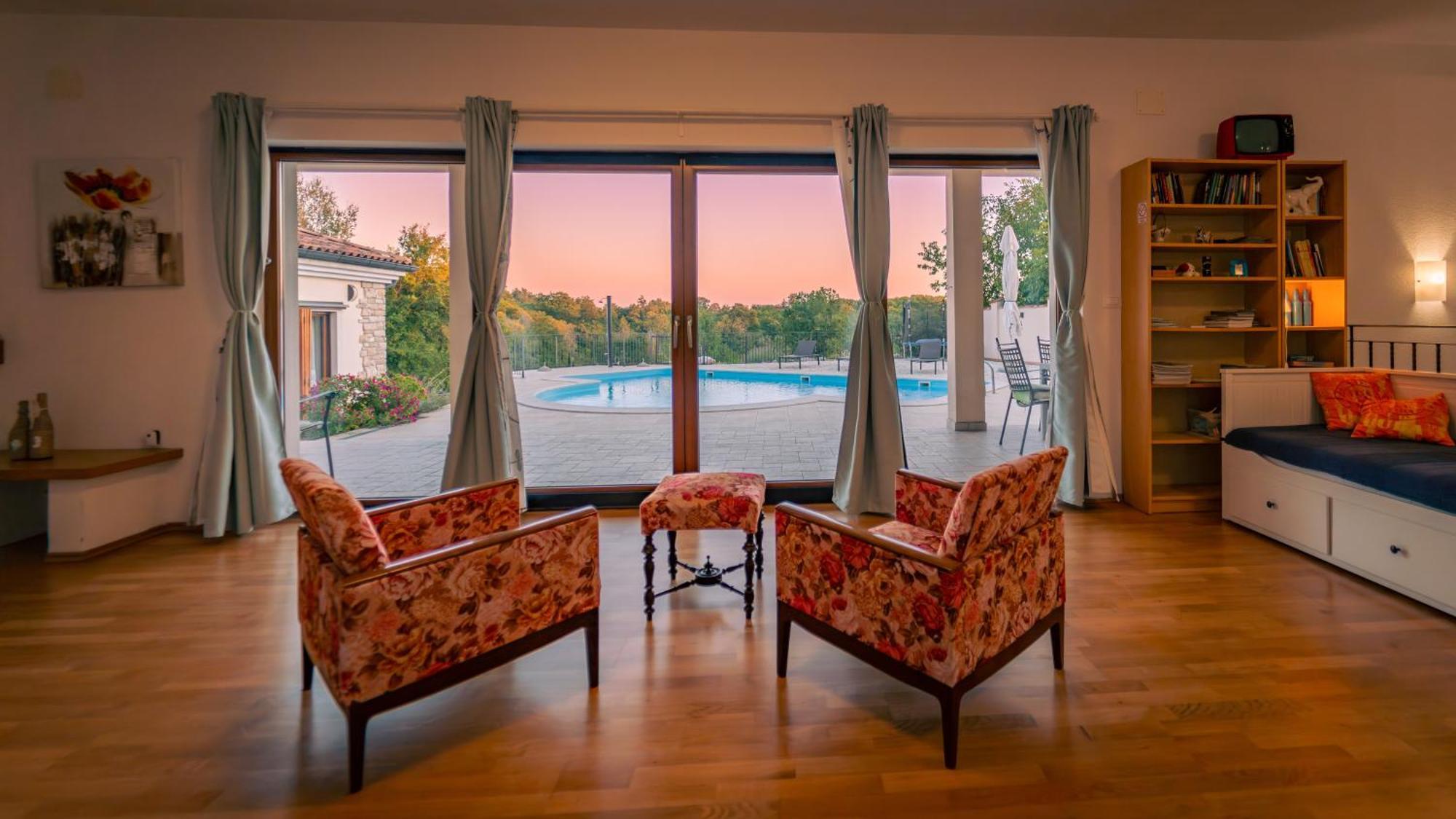 Villa Arton Heated Swimming-Pool Žminj Kültér fotó