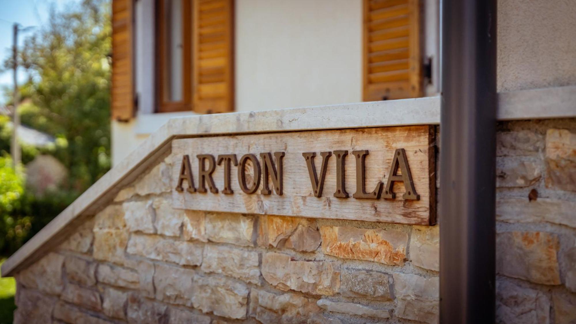 Villa Arton Heated Swimming-Pool Žminj Kültér fotó
